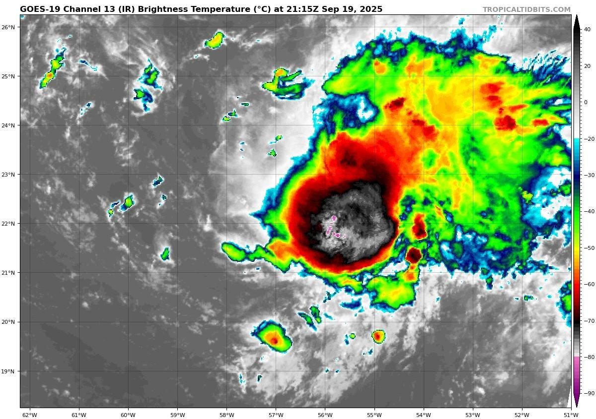 Gabrielle Poised To Become 2nd Hurricane Of The Atlantic Season