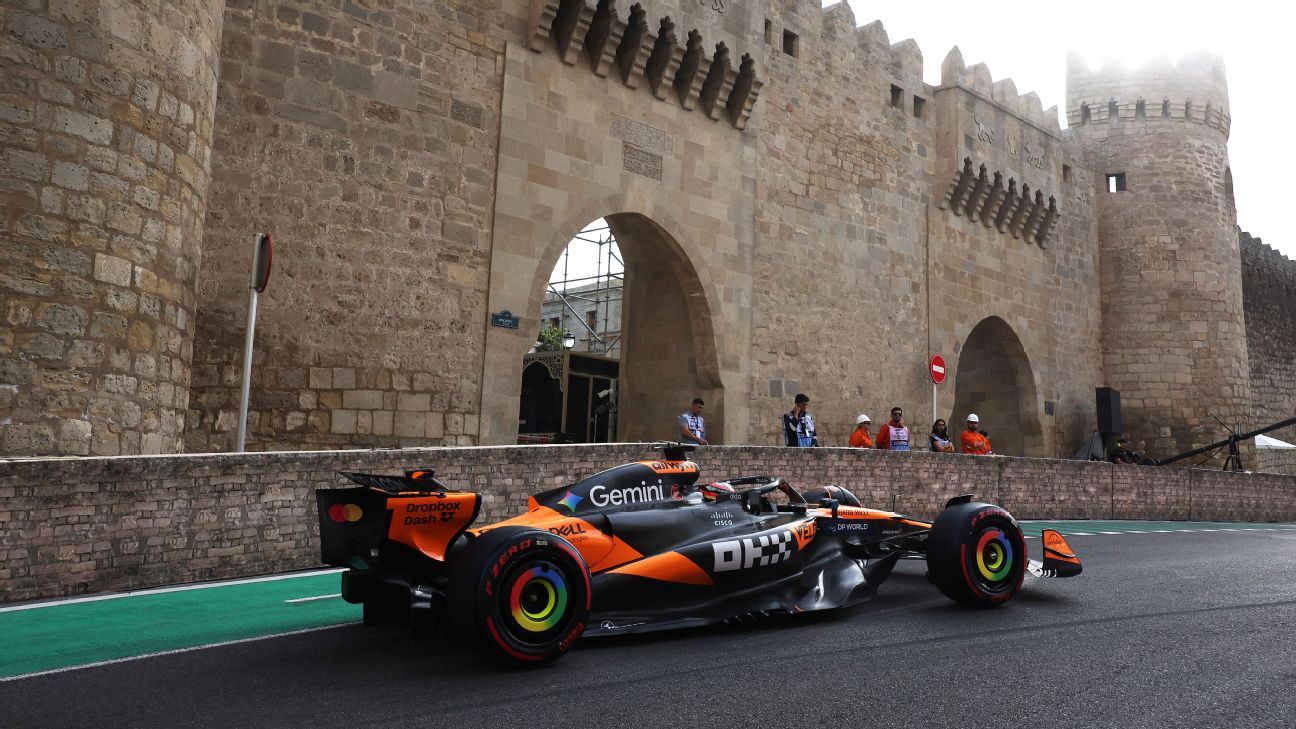 Lando Norris tops Azerbaijan GP final practice ahead of Verstappen