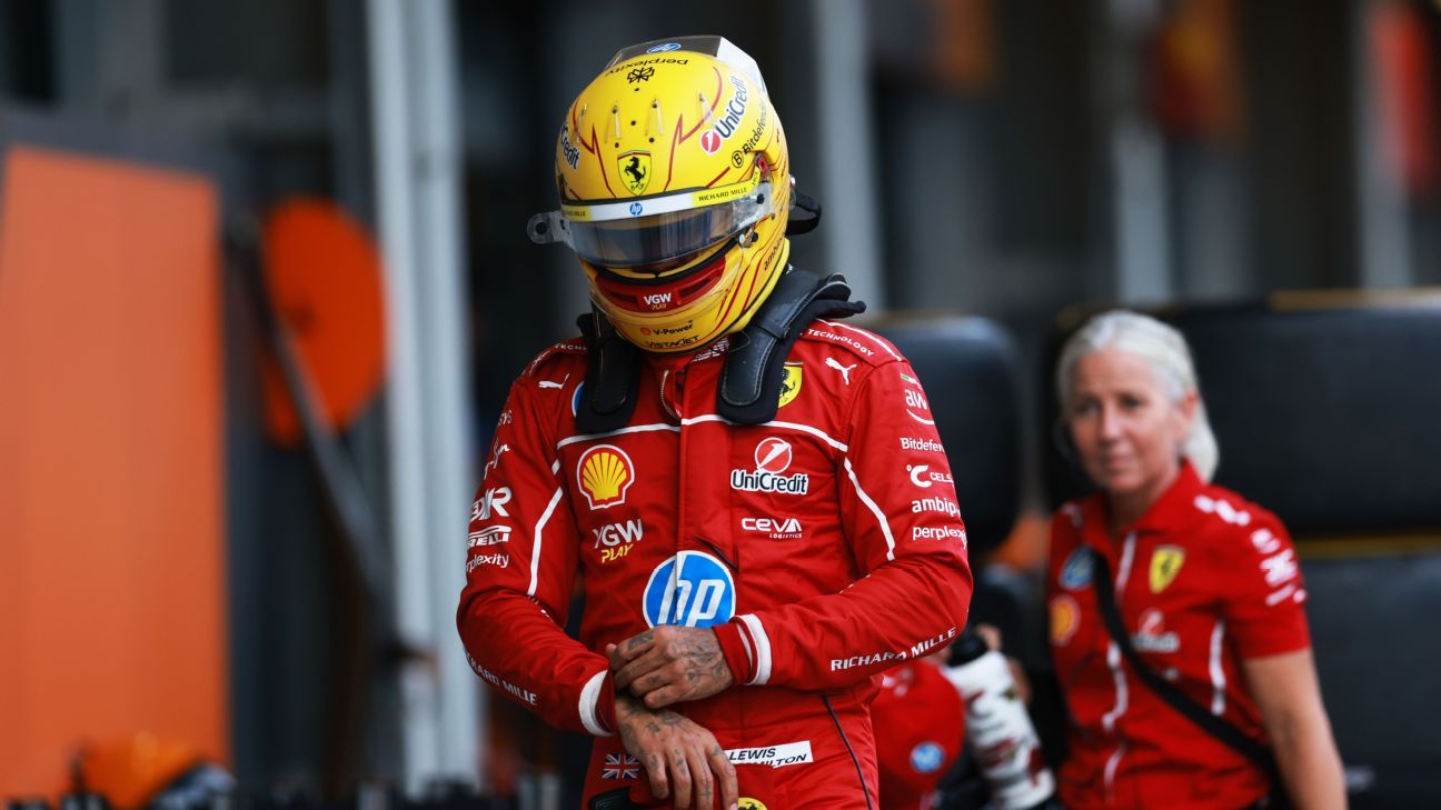 Azerbaijan GP: Ferrari’s Leclerc crashes in qualifying; Hamilton makes shock Q2 exit