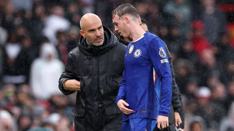 Chelsea’s Maresca: Palmer not 100% fit before Man United game