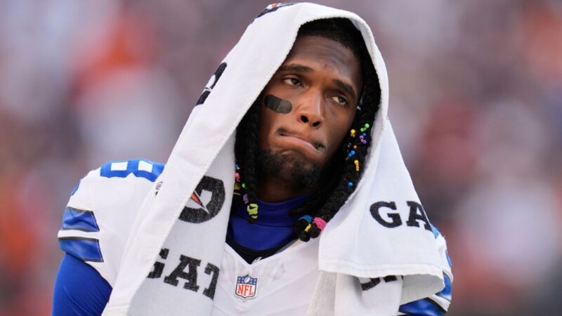 Cowboys’ CeeDee Lamb injures ankle in loss, will have MRI