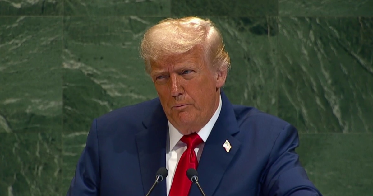 Trump signals shift on Ukraine after blunt speech criticizing the U.N.