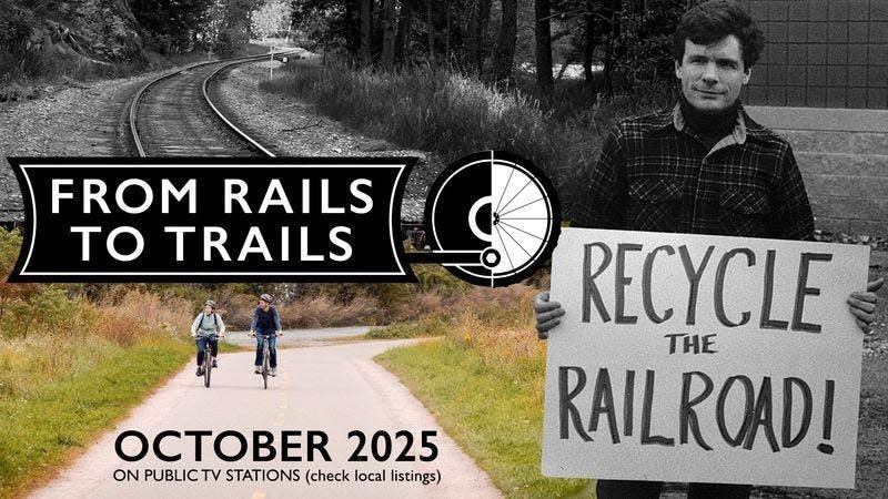 How Old US Train Tracks Turned Into Public Cycling And Walking Trails
