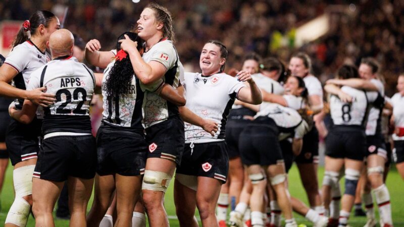 Women’s Rugby World Cup: Canada train with headphones on to prepare for record crowd in final