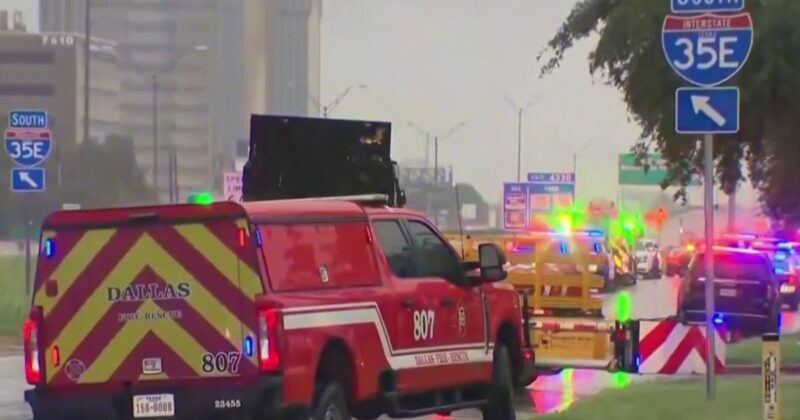 Witness says she took cover after hearing gunshots at Dallas ICE facility 