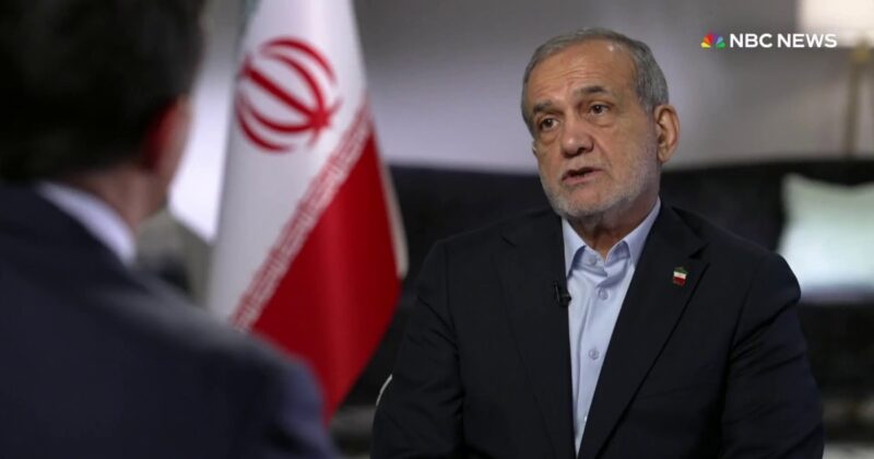 Iranian President says Trump’s current path will ‘set fire’ to the Middle East