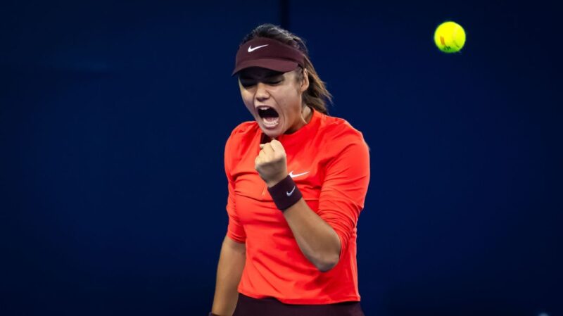 Britons Raducanu, Kartal win in straight-sets at China Open