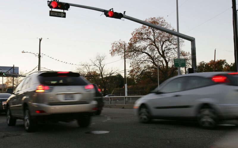 Autobraking Cuts Rear-Enders At Red Light Safety Cameras, Study Shows