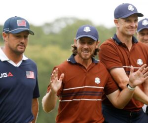 Ryder Cup tensions boil over between Bryson, Rose, caddies