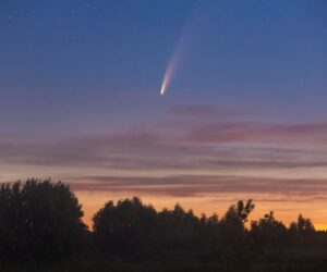 Two Naked Eye Comets, ‘Harvest Moon’ And Fireballs: October’s Night Sky