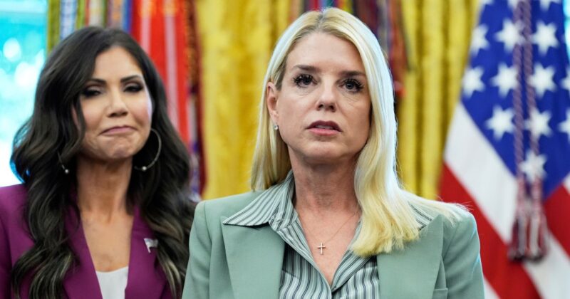 Trump publicly pushes Attorney General Pam Bondi to prosecute his political foes