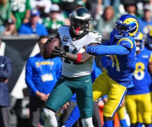 The Eagles’ offense was struggling. Then they remembered they had A.J. Brown