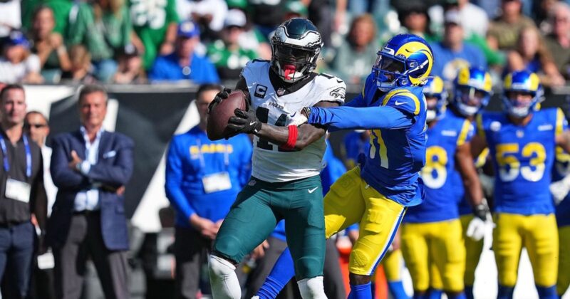 The Eagles’ offense was struggling. Then they remembered they had A.J. Brown