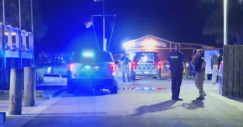 3 dead and 8 injured as shooter fires from boat at a North Carolina waterfront bar, officials say