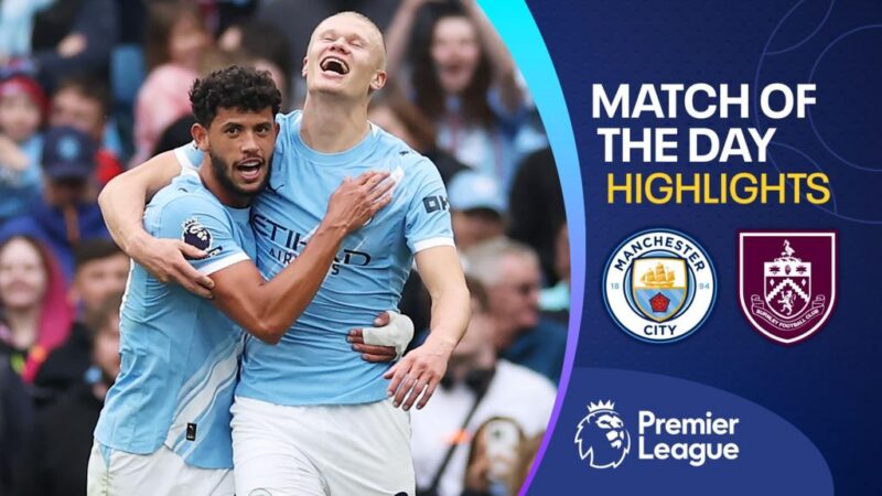 Premier League Highlights: Manchester City 5-1 Burnley