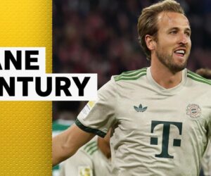 Kane scores 100th goal for Bayern Munich