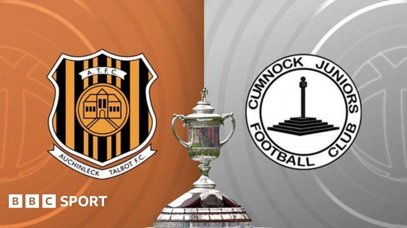 Auchinleck Talbot v Cumnock Juniors: Industrial anger, police horses & and dressing room set on fire