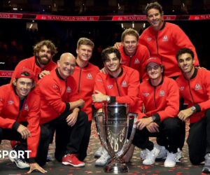 Laver Cup: Taylor Fritz secures trophy for Team World against Team Europe