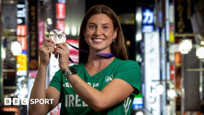 World Athletics Championships: Ireland’s Kate O’Connor hungry for more medals after heptathlon silver