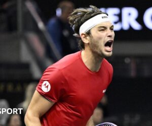 Laver Cup 2025: Taylor Fritz stuns Carlos Alcaraz as Team World lead Team Europe after day two