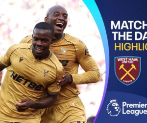 Premier League: West Ham v Crystal Palace highlights