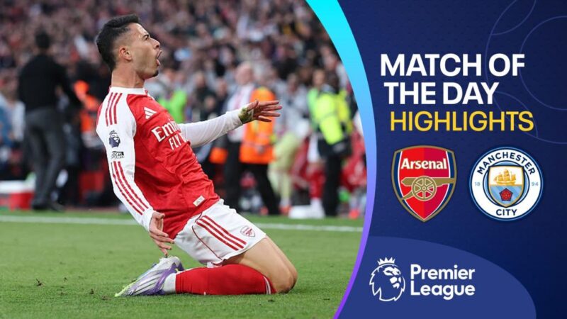 Martinelli snatches late draw for Arsenal against Man City