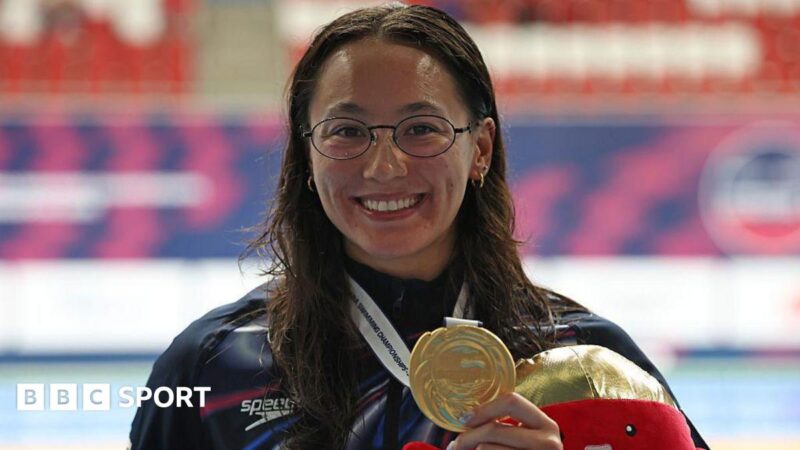 World Para Swimming Championships 2025: GB’s Tai wins fourth gold in four days
