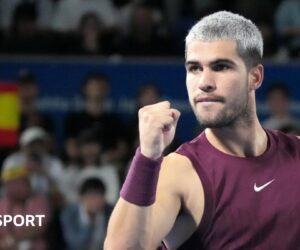 Carlos Alcaraz hails ‘best physio in world’ after Japan Open win