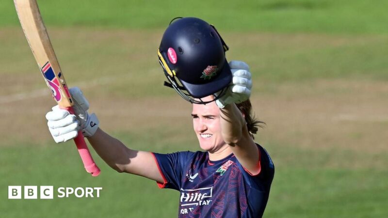 Gaby Lewis hits ton as Lancashire beat Hampshire to win Women’s One-Day Cup