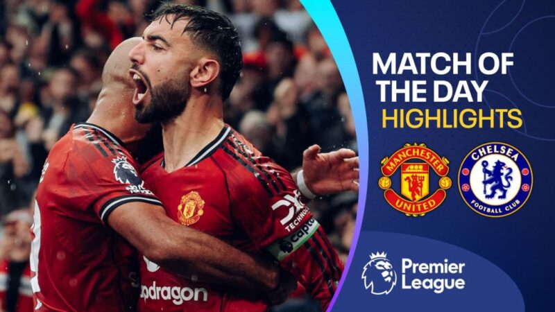 Premier League: Manchester United 2-1 Chelsea highlights