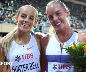 Georgia Hunter Bell targets world 800m one-two with British team-mate Keely Hodgkinson