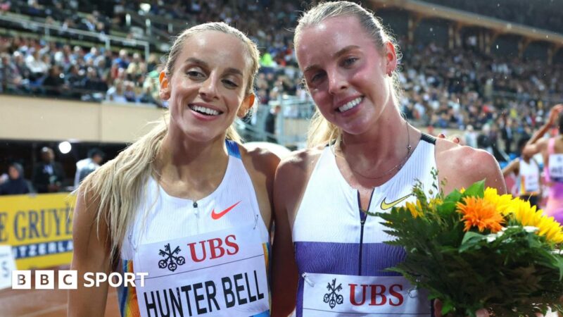 Georgia Hunter Bell targets world 800m one-two with British team-mate Keely Hodgkinson