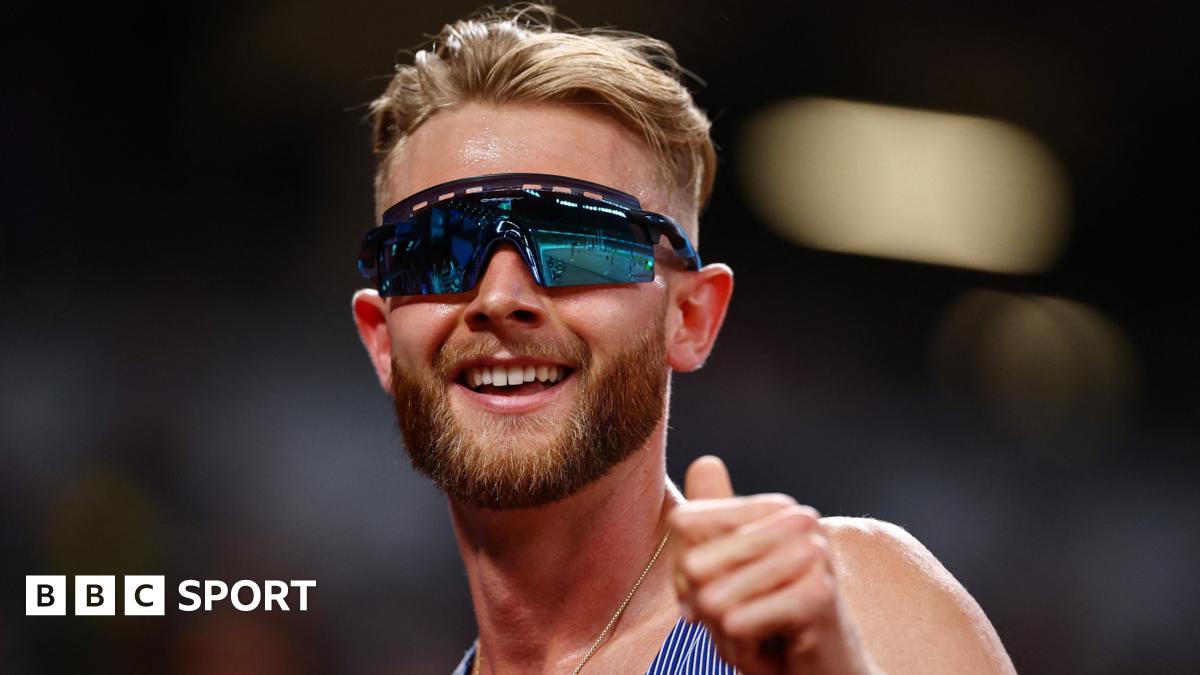 World Athletics: Josh Kerr makes 1500m final after finish line fall as Cole Hocker exits