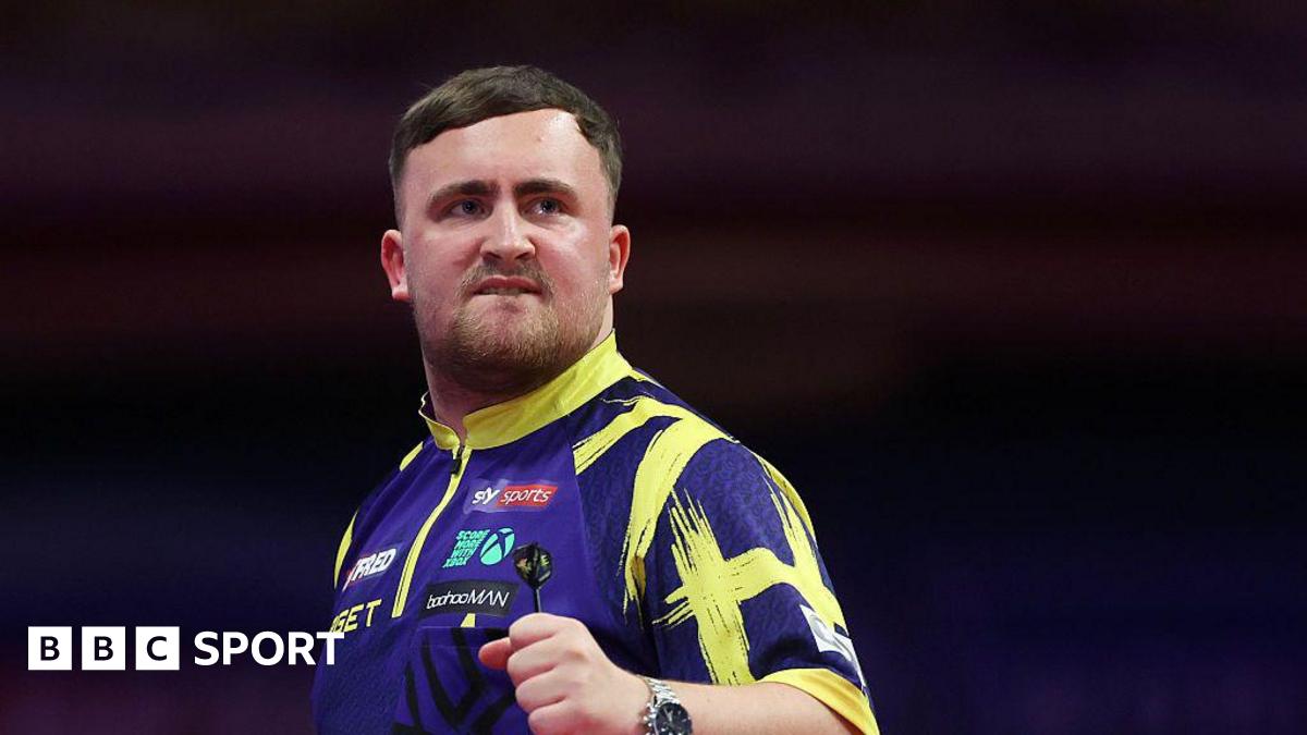 World Series of Darts: Luke Littler fights back to beat Jonny Clayton