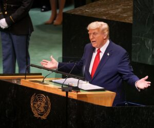 ‘Your countries are being ruined,” Trump says in dark U.N. speech
