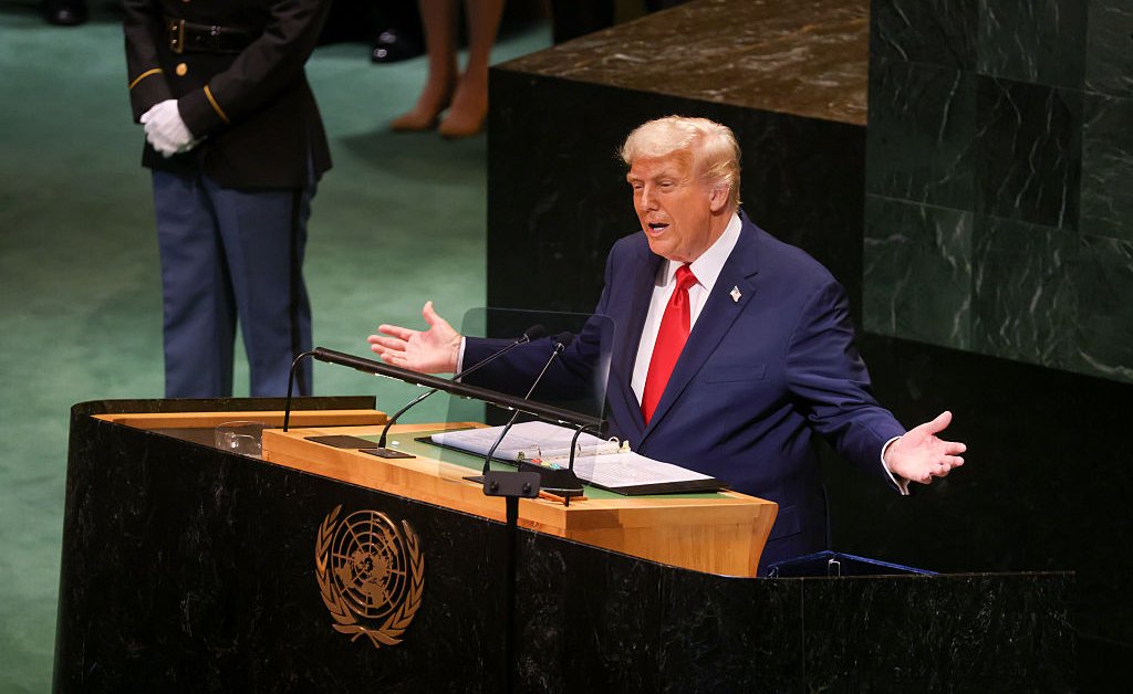 ‘Your countries are being ruined,” Trump says in dark U.N. speech