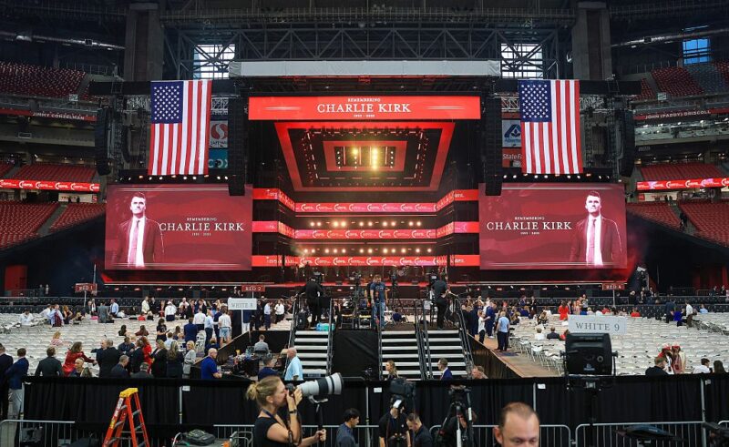 Charlie Kirk’s Funeral Draws Thousands as Trump Set to Speak