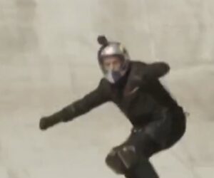 Brazilian skateboarder breaks two world records