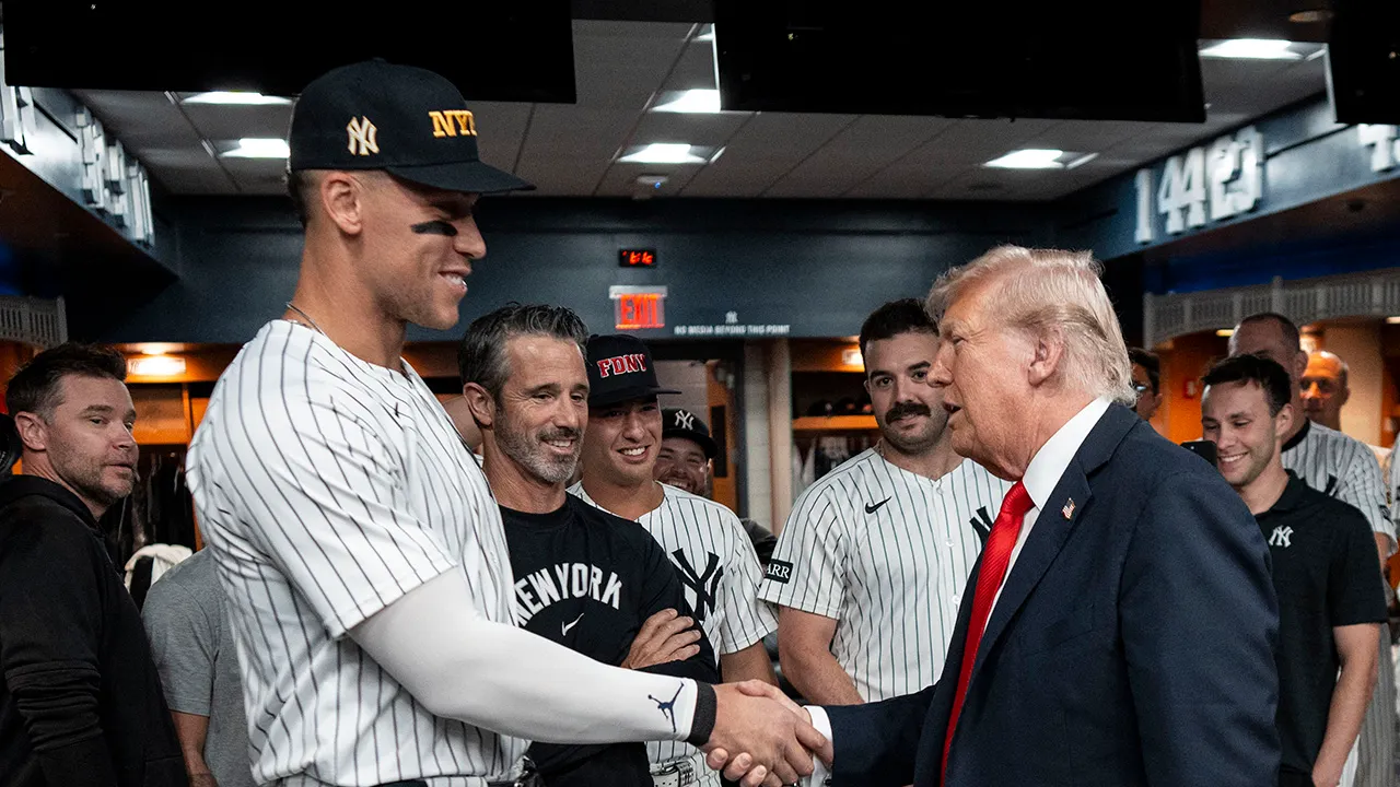 Trump meets Aaron Judge, Yankees star slugs 2 homers
