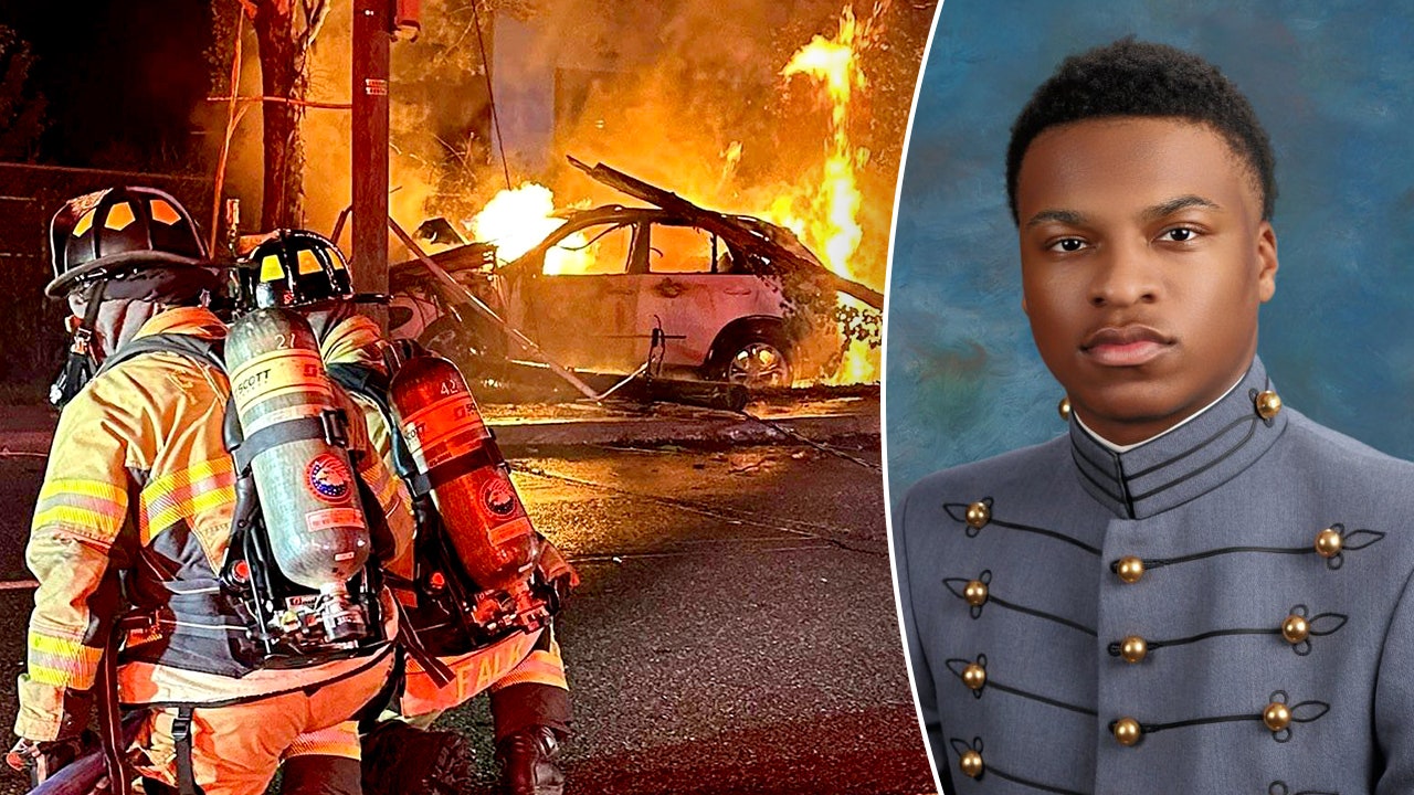 Army football player, father rescue man from car wreck moments before disaster