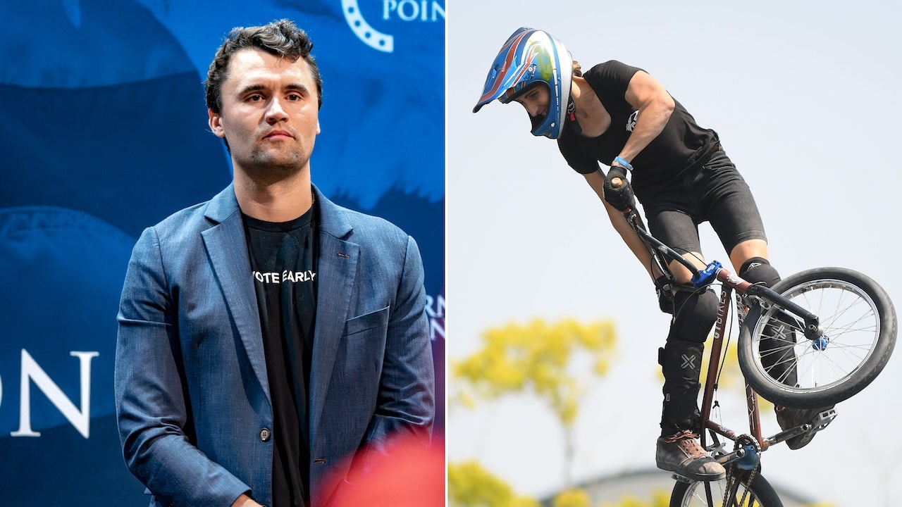 Transgender BMX cyclist celebrates Charlie Kirk assassination on Instagram