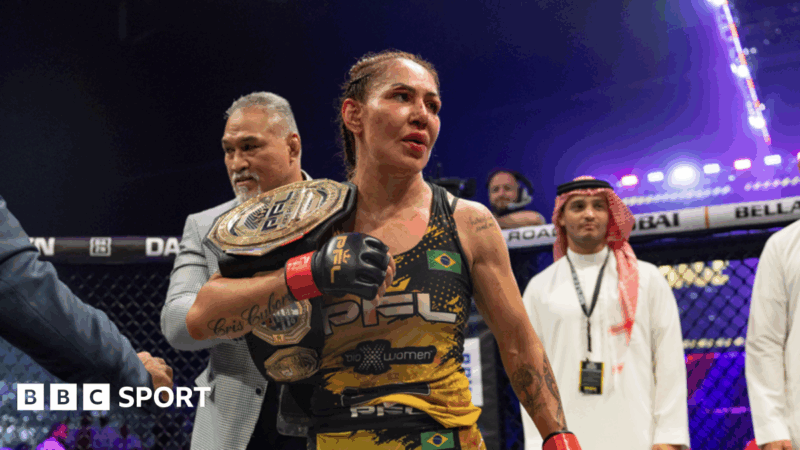 PFL Lyon: Cris Cyborg to defend featherweight title against Sara Collins