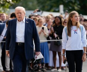 Trump watches Ryder Cup tee off at Bethpage Black