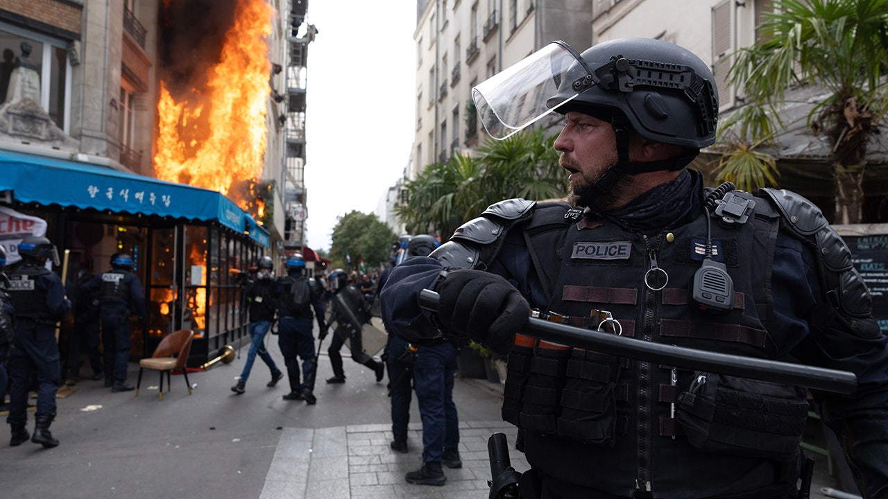 Hundreds arrested in France as ‘Block Everything’ protests erupt across country