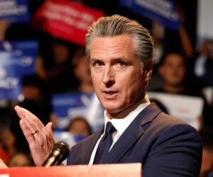 Gavin Newsom’s federal officer mask ban in California questioned by critics