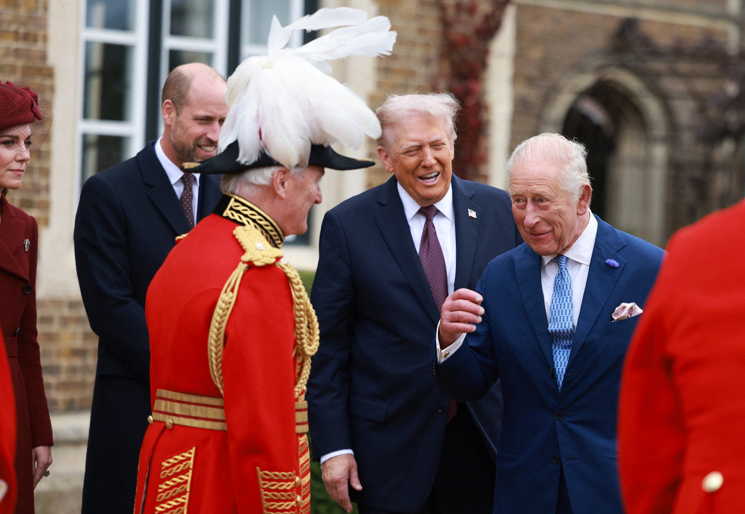 King Charles welcomes Trump and Melania to Windsor Castle for state visit