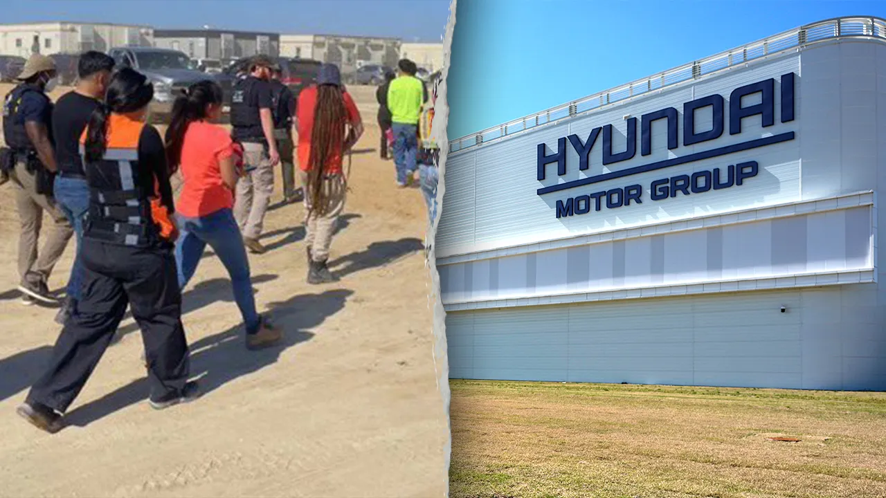 Immigration raid targets Hyundai EV plant construction site in Georgia