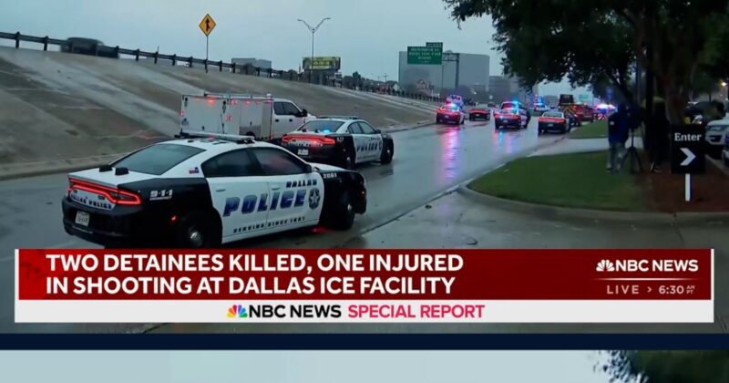 Three detainees were shot at Dallas ICE facility