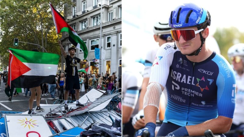 Israeli cycling team barred from Giro dell’Emilia due to Palestine protest fears