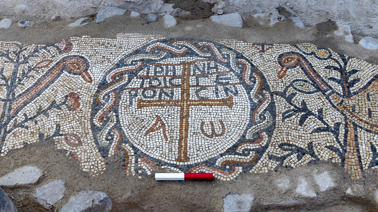 Ancient mosaic has revealed 1,600-year-old elderly care facility discovery